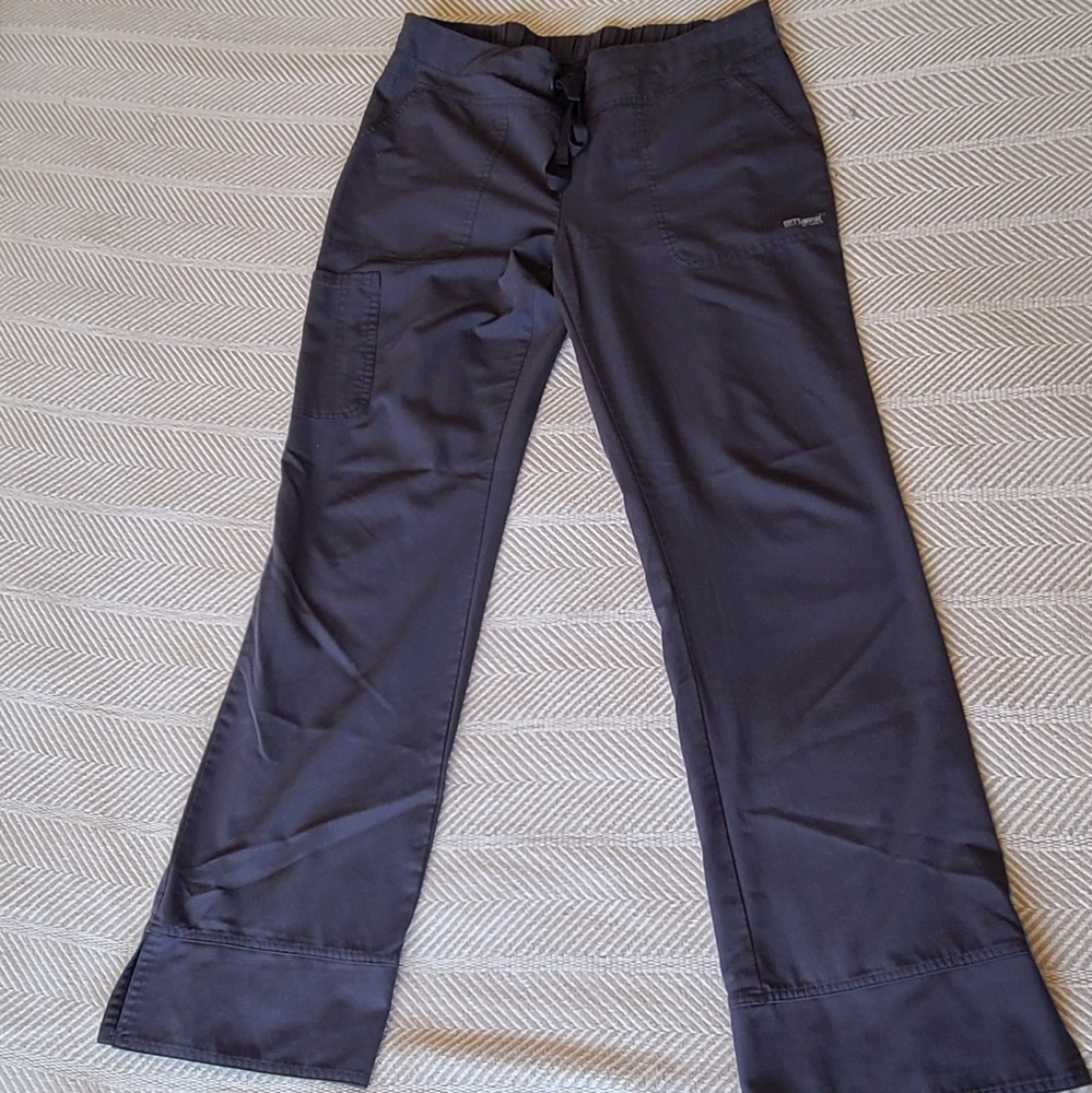 Signature Grey's Anatomy Gray Scrub Pants MT